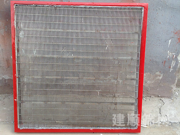 包邊條縫篩網(wǎng)應用案例